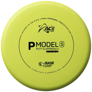 Ace BaseGrip P Model S Cale Leiviska Bottom Stamp