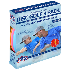 Ace BaseGrip Disc Golf Set ACE Line 3 Pack - Light Weight